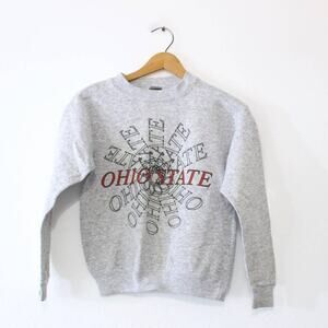 Vintage Kids The Ohio State University OSU Buckeyes Sweatshirt Large